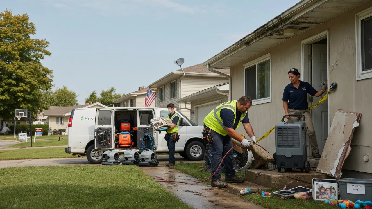 Water Damage Restoration in Highwood, IL near me
